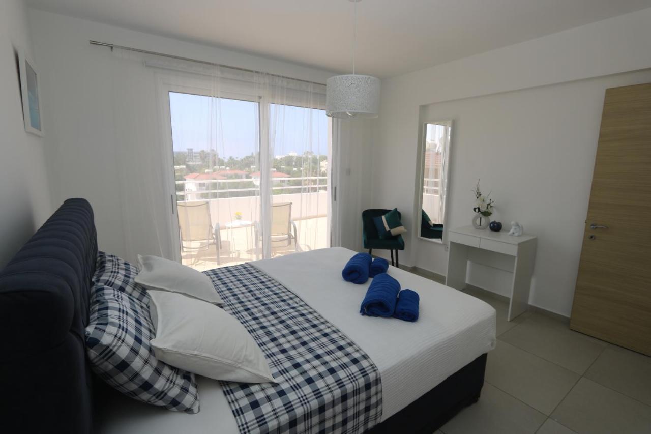 Nissi 3 Amazing Sea View Apartment Ayia Napa Exteriér fotografie