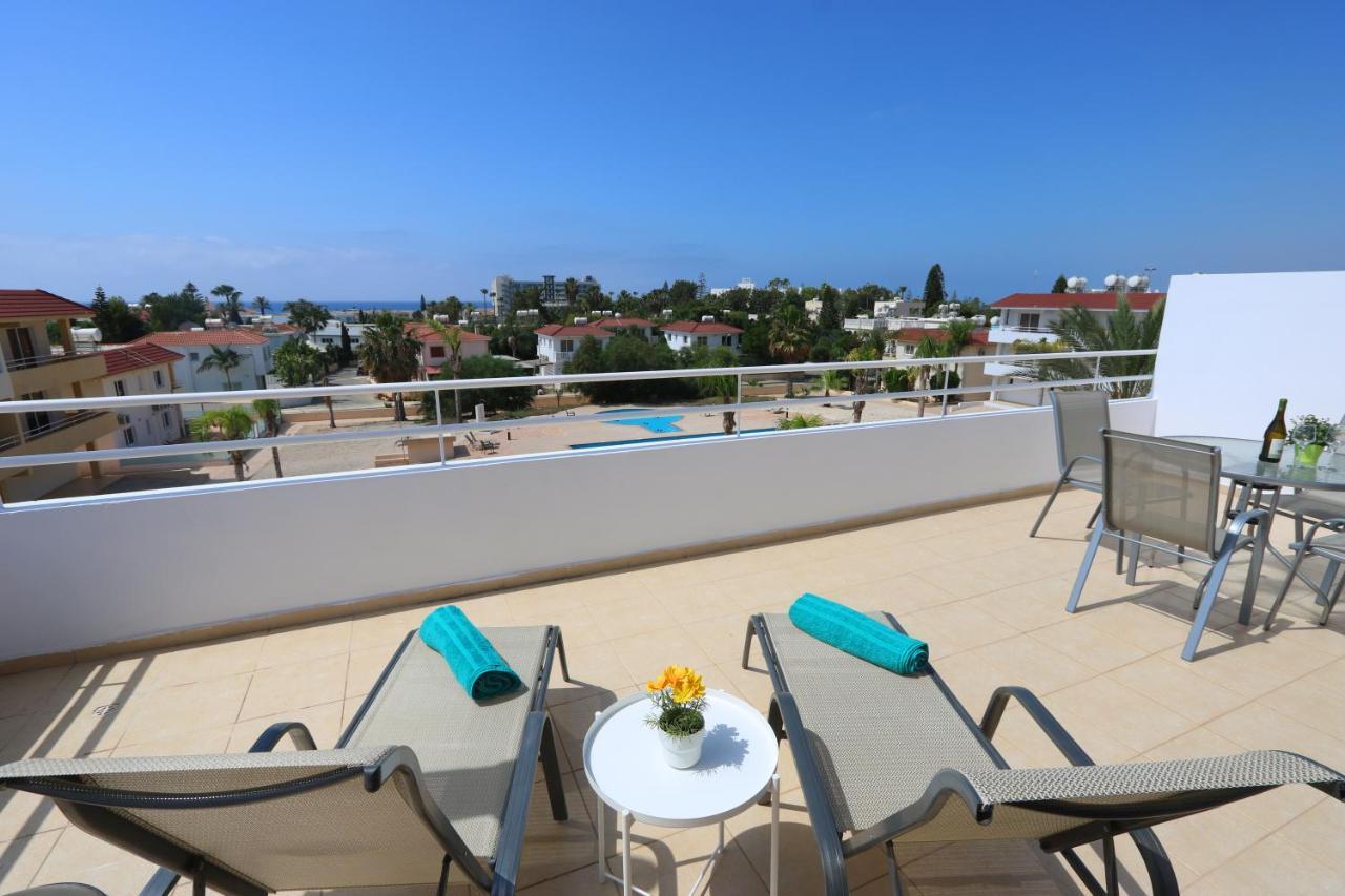 Nissi 3 Amazing Sea View Apartment Ayia Napa Exteriér fotografie