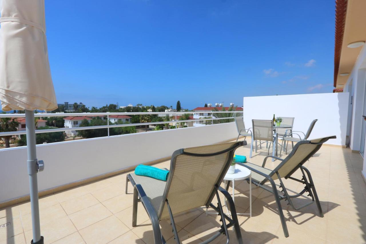 Nissi 3 Amazing Sea View Apartment Ayia Napa Exteriér fotografie